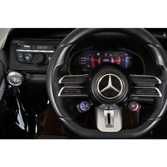 BO DK-SL63 MERCEDES elektromos kisautó 2 motoros, 125cm, 35kg-ig ZÖLD