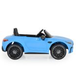 BO DK-SL63 MERCEDES elektromos kisautó 2 motor, 125cm, 35kg-ig KÉK