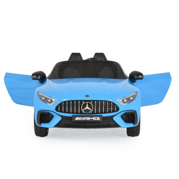 BO DK-SL63 MERCEDES elektromos kisautó 2 motor, 125cm, 35kg-ig KÉK