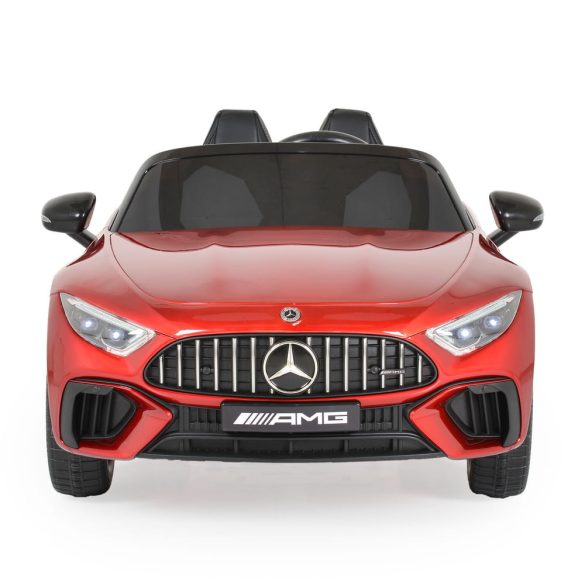 BO DK-SL63 MERCEDES elektromos kisautó 2 motor, 125cm, 35kg-ig PIROS