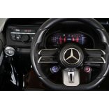 BO DK-SL63 MERCEDES elektromos kisautó 2 motor, 125cm, 35kg-ig FEKETE