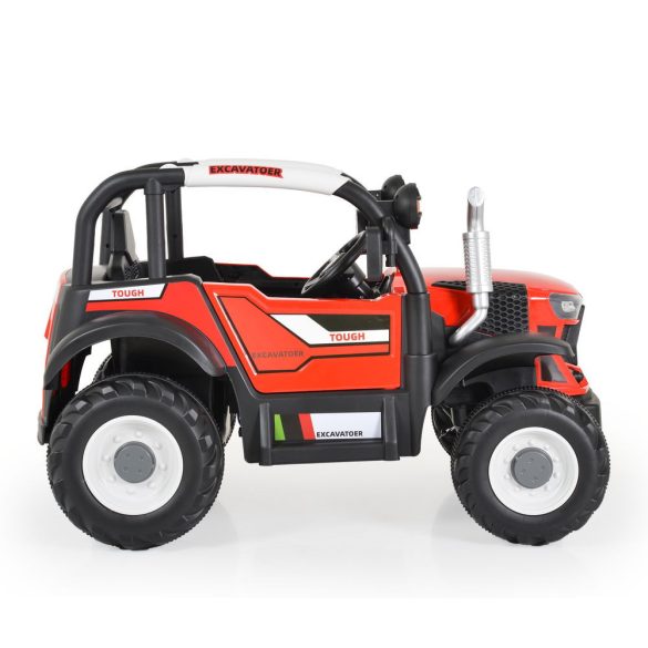 BO HARVEST traktor, elektromos, 2motoros PIROS
