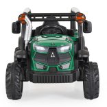 BO HARVEST traktor, elektromos, 2motoros ZÖLD