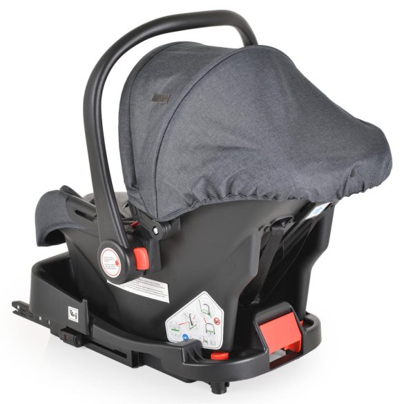 ROYAL ülés talp I-SIZE 40-87cm MULTI autós hordozóhoz FEKETE
