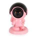WEST bébiőr, kamera, 3.0Mp, wifis, 4G, babaforma PINK