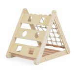 PIKLER 3in1 fa MÁSZÓKA és CSÚSZDA Montessori 155*57cm NATUR
