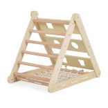 PIKLER 3in1 fa MÁSZÓKA és CSÚSZDA Montessori 155*57cm NATUR