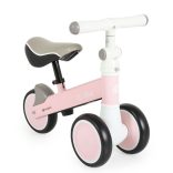 LIL'S mini futóbicikli 3 kerekű járgány, elöl 2 kerék, elfordítható kormánnyal PINK/rózsa
