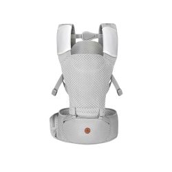 MISTRAL bébi hordozó 3 poziciós, ergonomikus, hálós VSZÜRKE