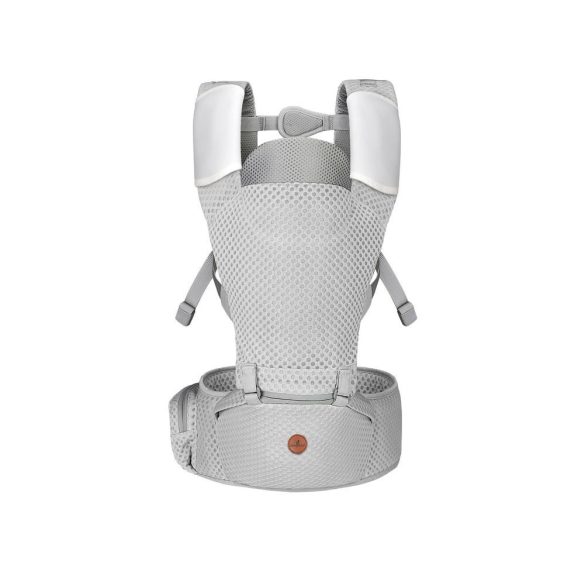 MISTRAL bébi hordozó 3 poziciós, ergonomikus, hálós VSZÜRKE