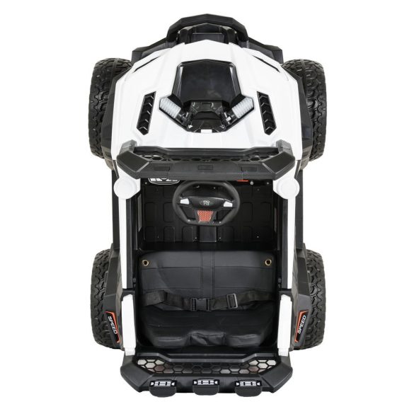 BO DUST DY-8888 elektromos autó, 4motoros, 12V/7A, 115cm BUGGY FEHÉR