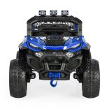 BO DUST DY-8888 elektromos autó, 4motoros, 12V/7A, 115cm BUGGY KÉK