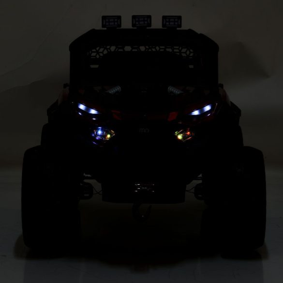 BO DUST DY-8888 elektromos autó, 4motoros, 12V/7A, 115cm BUGGY KÉK