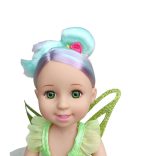BABA 38cm hajasbaba tündér ZÖLD
