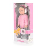 BABA 38cm hajasbaba téli ruhában 