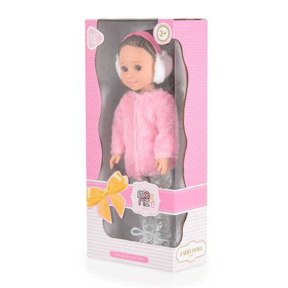 BABA 38cm hajasbaba téli ruhában 