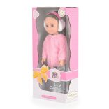 BABA 38cm hajasbaba téli ruhában 