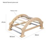 PIKLER fa MÁSZÓHÍD  Montessori  92*43cm NATUR