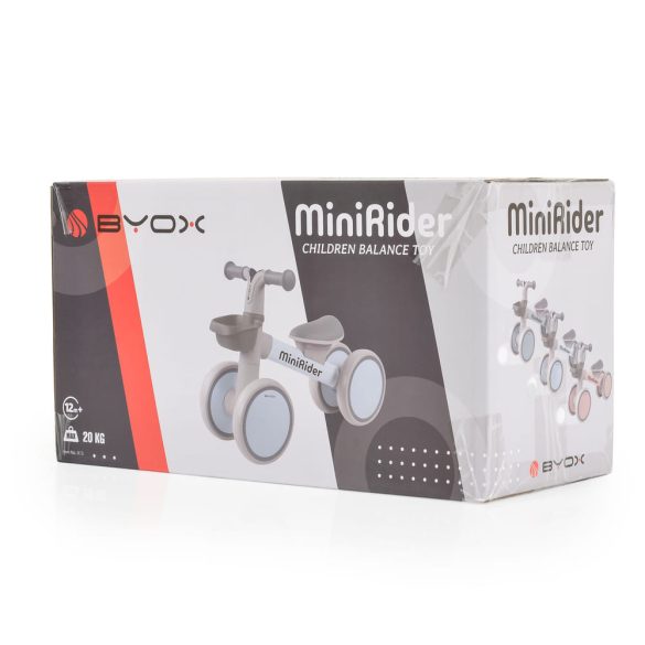MINI RIDER ráülős 4 kerekű járgány/kismotor SZÜRKE/KÉK