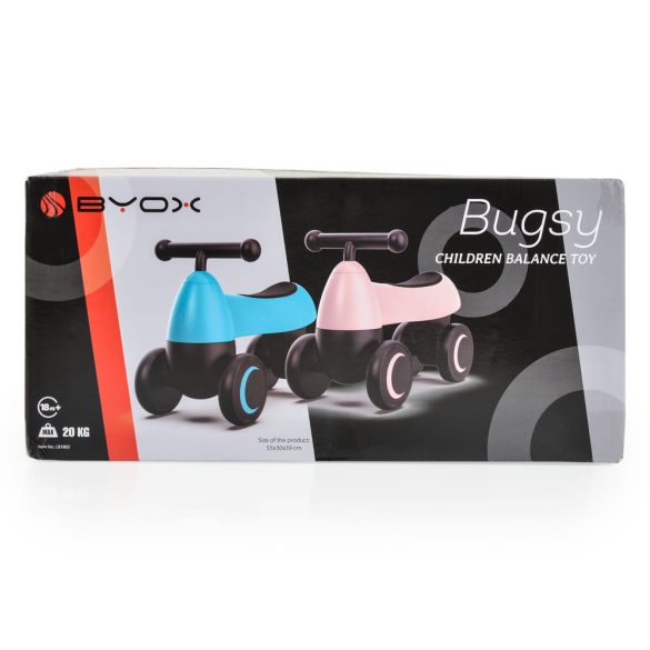 BUGSY 4 kerekű ráülős járgány/kismotor PINK