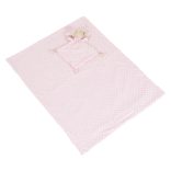 BENNIE takaró szundikendővel 75x100cm PINK