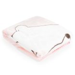TAKARÓ SOFTY pihe puha kicsi 80*110cm  jegesmedvés PINK