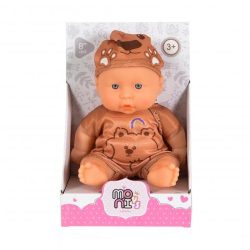 BABA 20cm 6013 újszülött BARNA