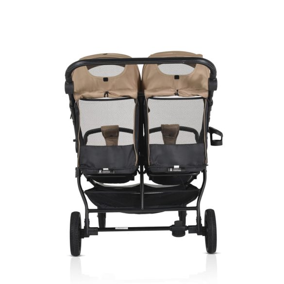 MONI TWINGO Iker babakocsi lábzsákkal CAMEL/BÉZS