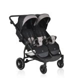 MONI TWINGO Iker babakocsi lábzsákkal ONYX/FEKETE