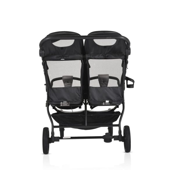 MONI TWINGO Iker babakocsi lábzsákkal ONYX/FEKETE