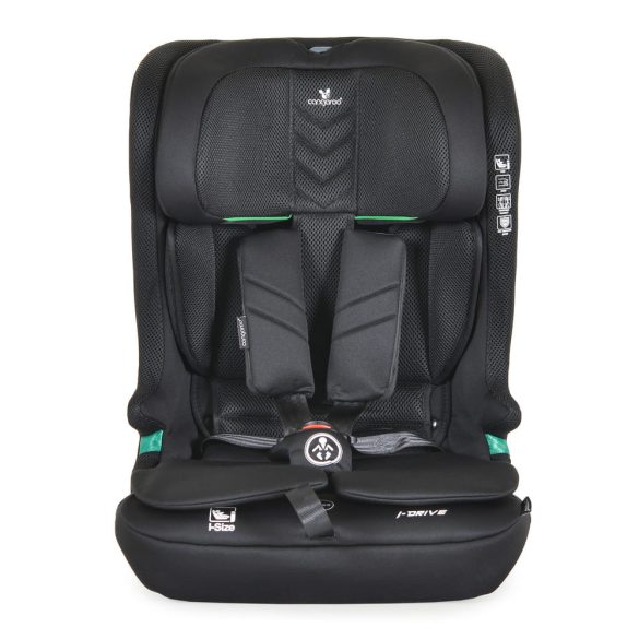 iDRIVE autós ülés 76-150cm FEKETE