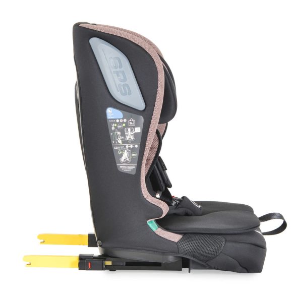 iDRIVE autós ülés 76-150cm POWDER PUFF PINK