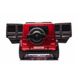 BO Mercedes-Benz G63 4x4 2személyes elektromos autó PIROS