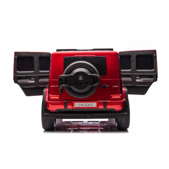 BO Mercedes-Benz G63 4x4 2személyes elektromos autó PIROS