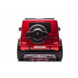 BO Mercedes-Benz G63 4x4 2személyes elektromos autó PIROS