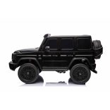 BO Mercedes-Benz G63 4x4 2személyes elektromos autó FEKETE