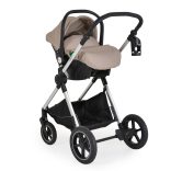 ALINA 2IN1 babakocsi SZETT átalakítható babakocsi+autós hordozó BÉZS/SEED PEARL