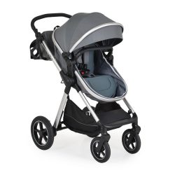 ALINA 2IN1 babakocsi SZETT átalakítható babakocsi+autós hordozó TITANIUM SZÜRKE