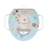 WIGGLE wc szűkítő kapaszkodóval mintás KÉK