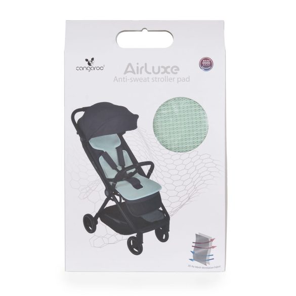 AIRLUXE babakocsi ülésvédő/nedvesség elleni huzatvédő MENTA