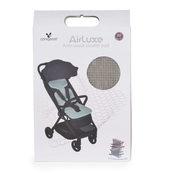 AIRLUXE babakocsi ülésvédő/nedvesség elleni huzatvédő SZÜRKE