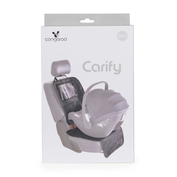 CARIFY ülésvédő 3in1 FEKETE
