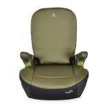 GALAXY ülésmagasító háttámlával 125-150cm, ISOFIX ZÖLD