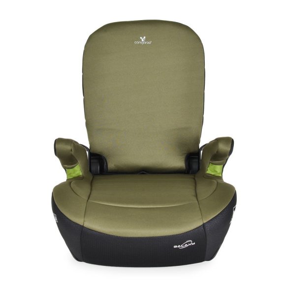 GALAXY ülésmagasító háttámlával 125-150cm, ISOFIX ZÖLD
