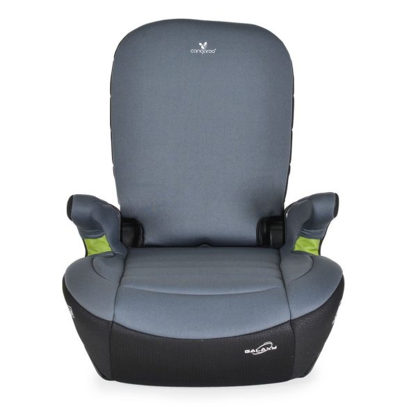 GALAXY ülésmagasító háttámlával 125-150cm, ISOFIX SZÜRKE