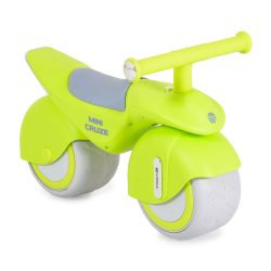MINI CRUZE futóbicikli, ráülős járgány, kismotor,  zenélő, óriás kerekekkel UV ZÖLD