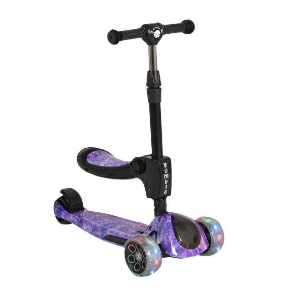 RUMBLE roller ráülős, átalakítható LILA/FEKETE