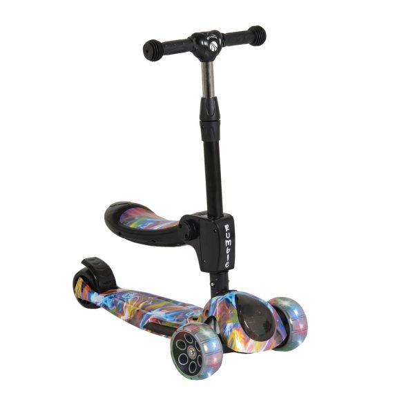 RUMBLE roller ráülős, átalakítható SZÍNES/FEKETE
