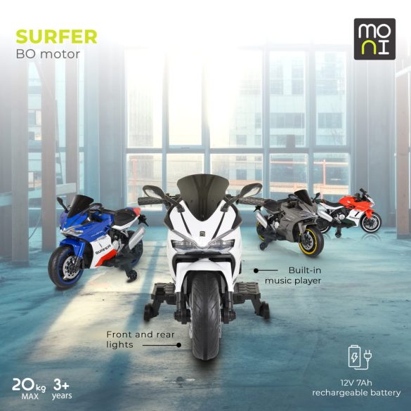 BO Surfer elektromos motor, 20kg-ig, 2 motoros FEHÉR