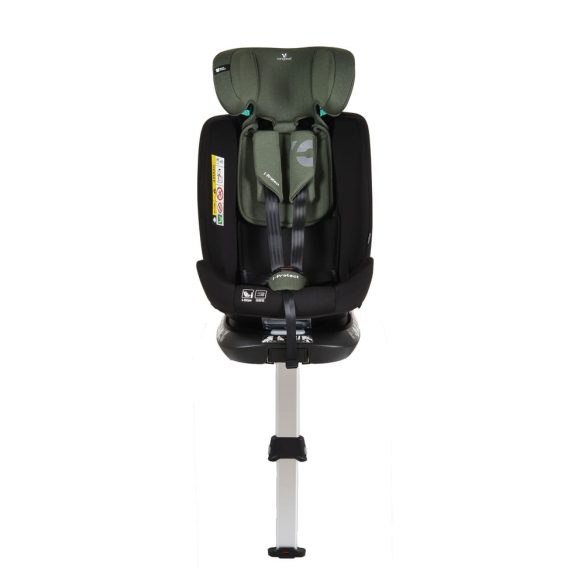 i-PROTECT autós ülés 40-150cm támasztólábbal 360 forgatható ZÖLD